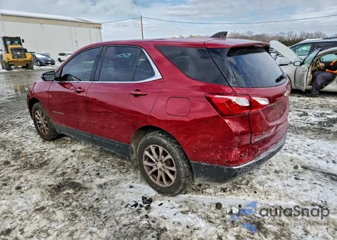 2019 Chevrolet Equinox Lt из США, поврежденный, VIN 3GNAXUEV9KS546312